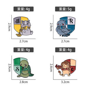 Sming Pins <strong>Harry</strong> Metal School Badge Brooches for Women Men Fans <strong>Potter</strong> Lapel Pin Jewelry Accessories <strong>Gift</strong> - Product Image 6