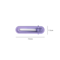 Barrette à cheveux en forme de bec de canard, couleurs dégradées de bonbons macaron, simple, pour filles, frange, clip latéral, outil de maquillage, accessoires pour cheveux, coiffure, pinces à cheveux