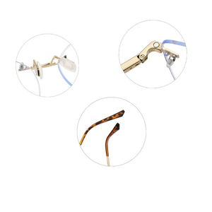 Gafas de Sol Magnéticas Polarizadas con Clip 7104 de Alta Calidad, Montura de <span class=keywords><strong>Acero</strong></span> Inoxidable sin Aro TR90 1 en 1 - Product Image 5