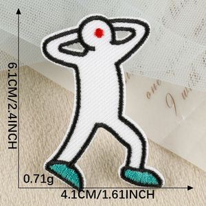 Patch thermocollant amusant de dessin animé pour vêtements, sacs et livres - Product Image 6