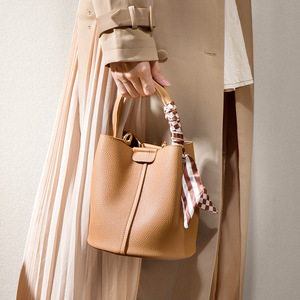 Sac seau élégant à fermeture éclair horizontale carrée, plusieurs compartiments, sac à main tendance pour femme, toutes saisons - Product Image 5