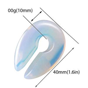 شمعات ثقل الأذن من الأكريليك, شمعات ثقل أنفاق الأذن من الأكريليك من 2 جم إلى 00 جم - Product Image 2