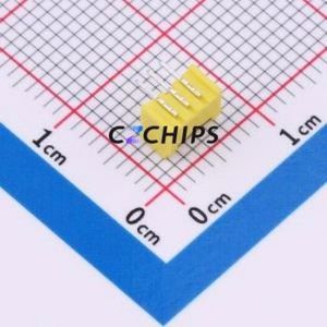 ZX-MX1.25-3PWZ-Y Wire-to-<b>Board</b> <b>Pin</b> Header Bent Lead Through Hole,P=1.25mm 1x3P 1.25mm Right Angle Insert PicoBlade (MX 1.25) - Product Image 2