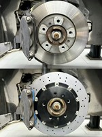 Kit d'étriers de frein haute performance 9N à 6 pistons avec disques de 380-400 mm pour Audi A3 A4 A6 Q2L Q3 Q4 A1 A3 A5 A6 A7 A8 Q3 Q5 Q7 Q8 R8 RS3