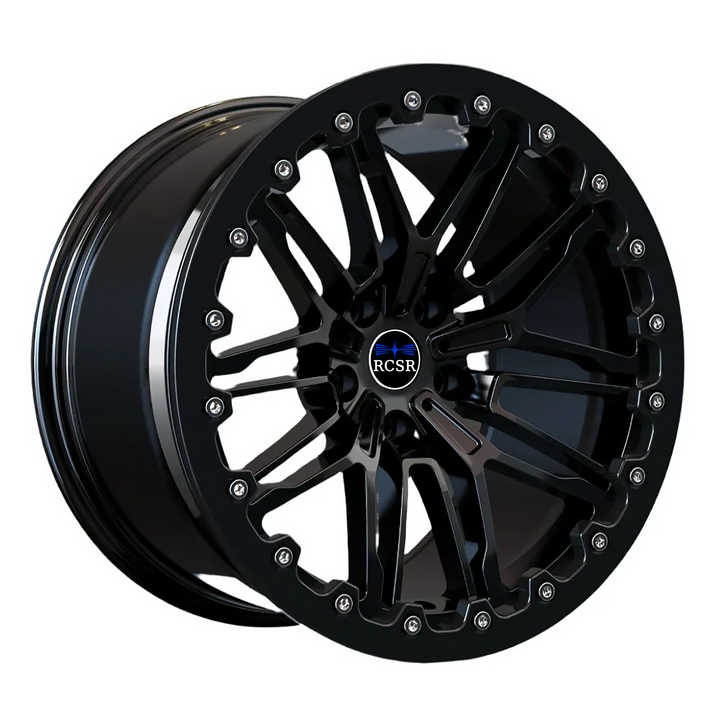 Classic Drag Racing Rims Beadlocks RSCR Custom Forged Beadlock Wheels for Drag Racing 15-20 Inch Anti ...