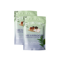 LIFEWORTH Latte au thé vert matcha aux champignons avec poudre de collagène - Boîtes en vrac, sachets, bouteilles, sacs