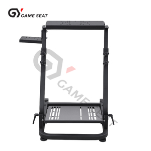 GY054 Factory Custom Driving Gaming Pedal Mount Simulator <strong>Steering</strong> Wheel Stand Game <strong>Steering</strong> Wheel Folding Bracket For Sale - Product Image 6