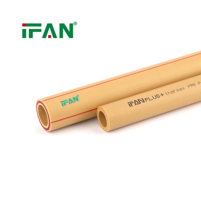 IFAN Easily Installation Fiber-Glass Composite PPR Pipe PN20 PN25 20-125MM ISO 15874 PPR Water Plumbing Pipe
