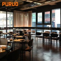 Chaise de bar PURUO, tissu en velours doux résistant à l'usure, siège unique, tabouret de bar pour comptoir, sans accoudoirs, chaises de bar modernes et lisses pour usage commercial