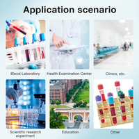 Wholesale New Semi-automatic Chemical Analyzer Laboratory LCD Display Biochemistry Equipment Blood 6-class Detection Analyzers