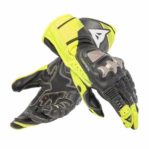 Gants de course Dainese Full Metal 7 Noir Jaune Fluorescent XL - Product Image 1