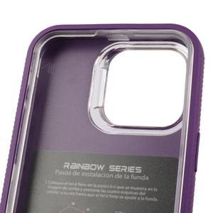 <span class=keywords><strong>Coque</strong></span> de téléphone portable de couleur unie unique 3 en 1 Funda Anti-Shock Phone Cover pour <span class=keywords><strong>iphone</strong></span> 15 16 Pro Max Case para celular - Product Image 4