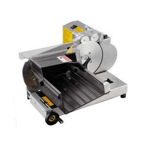 औद्योगिक उपयोग के लिए नए वाणिज्यिक इलेक्ट्रिक ब्रेड स्लाइसर के लिए एकल टुकड़े टोस्ट स्लिसर 3 lb लोफ क्षमता के साथ संचालित करने में आसान - Product Image 1