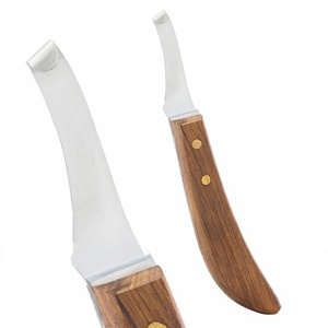 Cuchillo curvo para herrador de caballos, herramienta para recortar pezuñas, cuidado de pezuñas, cuidado de uñas, equipo de herraje equino, el más vendido - Product Image 1