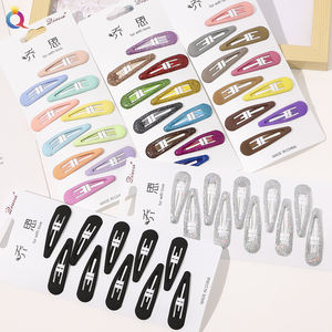 Набор женских заколок для волос QIYUE, 10 шт./комплект, Симпатичные Модные заколки для волос из металла - Product Image 2