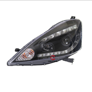 Stile auto per <span class=keywords><strong>Honda</strong></span> Fit <span class=keywords><strong>Jazz</strong></span> GK5 Full LED faro 2008 2009 2010 anno lampada anteriore DRL segnale di svolta - Product Image 3