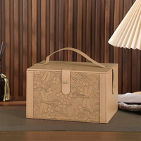 Produits écologiques 2026 Coffret cadeau chocolat en gros  Valise en cuir PU Coffret cadeau fête des mères Caixa Presente