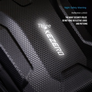 TAKEZERO MTX1 Sac bandoulière pour moto, pour jambe et taille, 1L, motif nid d'abeille rigide, équipement de sport et de voyage - Product Image 4