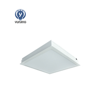 Éclairage LED hygiénique et stérilisable 600*600 60W AC100-277V avec corps en aluminium, indice de protection IP65, design industriel, lumière pour salle blanche