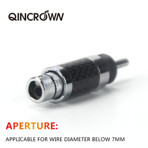 Prise banane mâle HIFI Furutech en cuivre pur plaqué rhodium et <span class=keywords><strong>fibre</strong></span> de carbone QC-131 <7mm Audio & Vidéo - Product Image 3