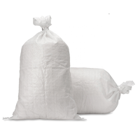 Sacs tissés en PP personnalisés imprimés pour ciment, sacs en polypropylène pour déchets 50 kg, sacs d'emballage 25 kg 100 kg, sacs unis en PP tissé