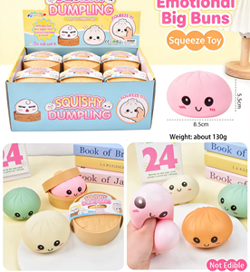 Juguete Misterioso Squishy Dumpling Viral Súper Divertido, Juguete Squishy Dumpling Grande, Squishy Dumplings Misteriosos Arcoíris Grandes - Product Image 6
