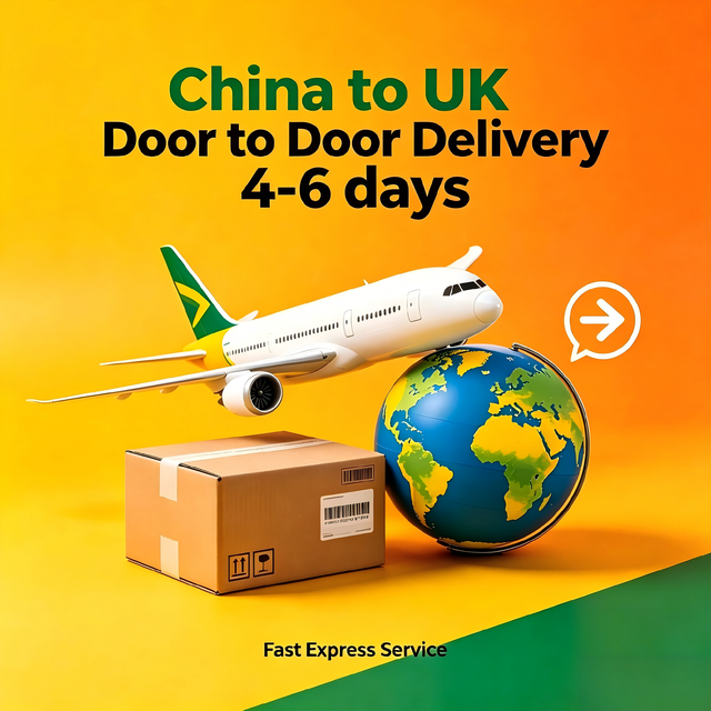 Fast Shipping From China to UK, 4-6 Days Door to Door Courier Service Freight Forwarder Shipping Agent Consolidation24/7 Support