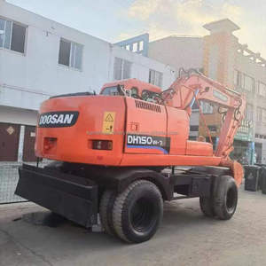 รถขุดล้อยางมือสอง Doosan DH150W-7 ความจุ 15 ตันเครื่องจักรขนย้ายดินประสิทธิภาพดี DH150 สําหรับขาย - Product Image 4