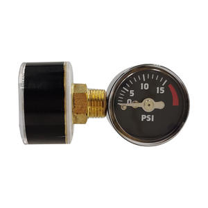 Remise 15Psi cadran noir MIni <span class=keywords><strong>manomètre</strong></span> pour machine à café 15Psi <span class=keywords><strong>manomètre</strong></span> de <span class=keywords><strong>plongée</strong></span> - Product Image 3