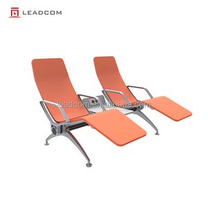 LEADCOM LS-533Y Panca Moderna per Sale d'Attesa con Imbottitura in PU Integrale per Uso Commerciale - Product Image 3