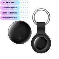 Système double iOS Android Findmy Balise sans fil Mfi Localisateur Anti-perte Ip67 Mini Suivi mondial Animaux de compagnie Airtags Air Tag Traceur GPS