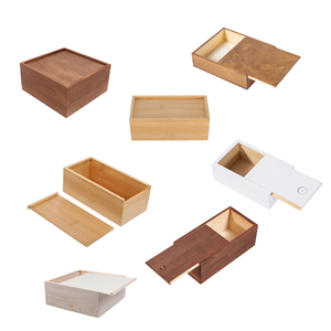 Factory Custom <strong>Pine</strong> Wood Gift <strong>Box</strong> with Sliding Lid Packaging <strong>Box</strong> - Product Image 2