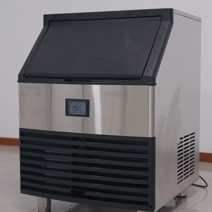 Máquina de hielo comercial automática de alta producción para cafetería, refrigerada por aire, con cubitos de hielo, 240V/110V/220V - Product Image 1