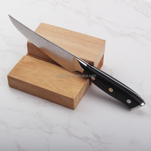 Cuchillo <span class=keywords><strong>para</strong></span> <span class=keywords><strong>carne</strong></span> WAIKIN AUS-10 <span class=keywords><strong>de</strong></span> acero damasco con mango G10, 4.5 pulgadas, 60 HRC, acabado <span class=keywords><strong>de</strong></span> alto brillo, apto <span class=keywords><strong>para</strong></span> lavavajillas, ideal <span class=keywords><strong>para</strong></span> regalo. - Product Image 3