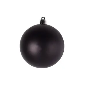 ลูกบอลประดับตกแต่งคริสมาสต์4-8ซม.,ลูกบอลพลาสติกประดับคริสต์มาสสีดำชุบโลหะด้วยไฟฟ้า
