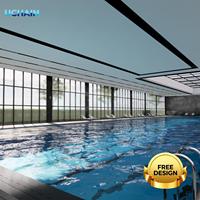 Piscine de compétition olympique 50m, certification professionnelle pour la construction de centres de formation à la natation pour événements internationaux