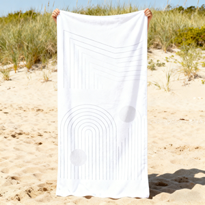 Telo Mare in Microfibra di Alta Qualità 100% Personalizzabile <span class=keywords><strong>con</strong></span> Logo, Asciugatura Rapida, Anti-Sabbia, Leggero, Ideale per Viaggi e Attività all'Aperto - Product Image 4