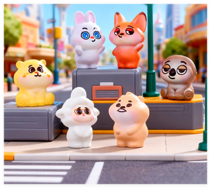 Miniature di Animali Cartoon Zootopia <span class=keywords><strong>per</strong></span> Educazione Precoce, Giocattoli in Resina di Piccole Creature Marine <span class=keywords><strong>e</strong></span> Animali della Fattoria <span class=keywords><strong>e</strong></span> della Foresta <span class=keywords><strong>per</strong></span> Casa delle Bambole - Product Image 6