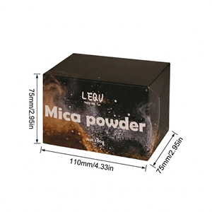 ผงโลหะสีเงิน LEQU 100 กรัม เม็ดสีเข้มข้นสูง สำหรับงานเรซิ่น งานศิลปะ และงานเพ้นท์เล็บ - Product Image 6