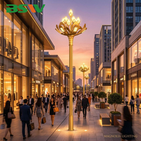 Serie de Lámparas Decorativas de Estilo Europeo de Lujo BSW, Iluminación de Paisaje para Plazas Culturales y Comunidades Residenciales