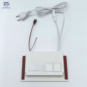 Espejo de 220V-12V con Interruptor táctil inductivo Estilo de ingeniería Control de pantalla de temperatura de tiempo Función de desempañamiento <span class=keywords><strong>Atenuador</strong></span> de tres/un solo color - Product Image 2
