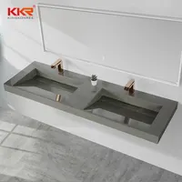 KKR Lavabo Acrilico Modificato Superficie Solida Controsoffitto Vasche Da Bagno verde lavandino del bagno