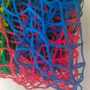 Защитная сетка для батута, сверхпрочная, цветная, высокопрочная сетка-ограждение для детей, для использования в помещении и на улице - Product Image 3