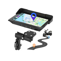 Écran tactile 7 pouces CarPlay Android Auto à bon prix pour moto universelle avec TPMS, navigation en ligne, modèle de base