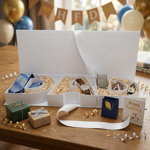 Caja de <span class=keywords><strong>Regalo</strong></span> de Cartón con Forma de Letra DAD, Rellenable con Chocolate, para Arreglos Florales Dulces, para <span class=keywords><strong>el</strong></span> <span class=keywords><strong>Día</strong></span> <span class=keywords><strong>del</strong></span> <span class=keywords><strong>Padre</strong></span> - Product Image 1