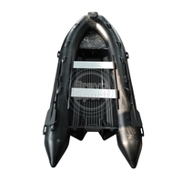 12ft Offre Spéciale RIB 360 certifié CE Hypalon/PVC AluminumHull RIB Bateau de pêche gonflable