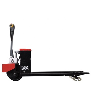Chariot élévateur à fourche de 2 tonnes 1000 W tout-terrain motorisé, mini transpalette hydraulique manuel - Product Image 2