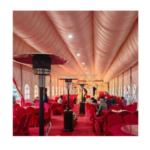 Drapés de plafond en tissu blanc pour les fêtes, tissu transparent pour draper les rideaux en mousseline, toile de fond de plafond, arche de mariage, chapiteau de plafond - Product Image 4