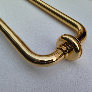 <span class=keywords><strong>2025</strong></span> Thiết Kế Mới Tùy Chỉnh Titan K Vàng Màu Hai Mặt Chính Cửa Xử Lý Bù Đắp Cửa Kính Thép Không Gỉ Kéo Xử Lý - Product Image 6