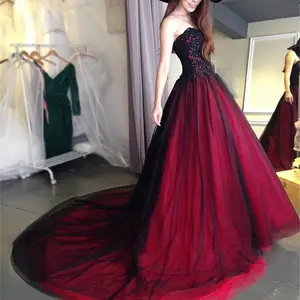 Red and black Dress Formal